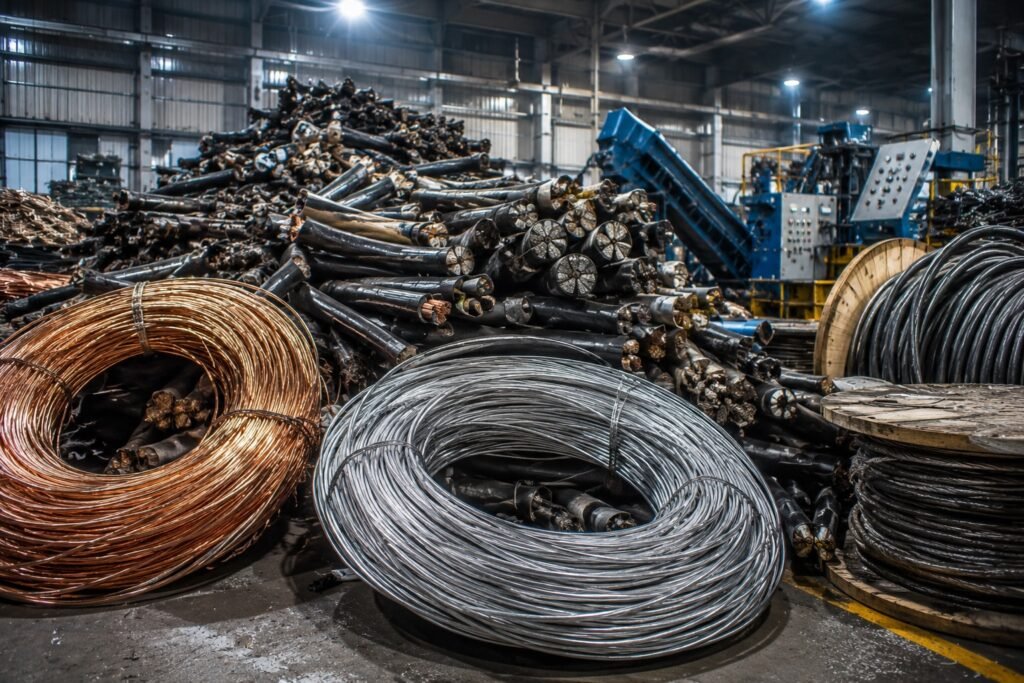 Cable and wire scrap buyer in Dammam